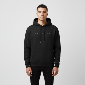 Aaron | Men’s Pullover Hoodie Black