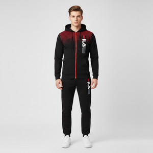 Aidan | Men’s Quick-Dry 2-Piece Tracksuit Black