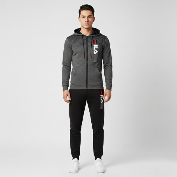 Aidan | Men’s Quick-Dry 2-Piece Tracksuit Grey