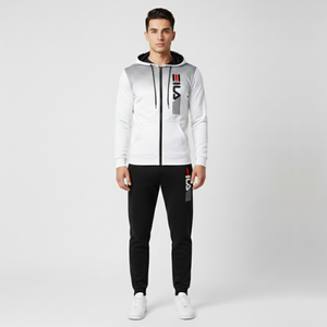 Aidan | Men’s Quick-Dry 2-Piece Tracksuit White