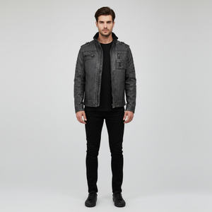 Alexander | Men’s Fancy Jacket Denim Black