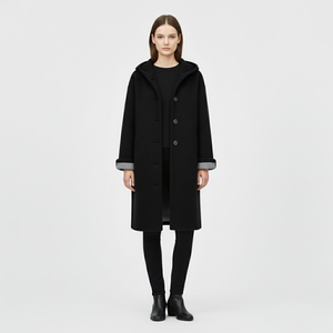 Alice | Women’s Heavy Winter Coat Black