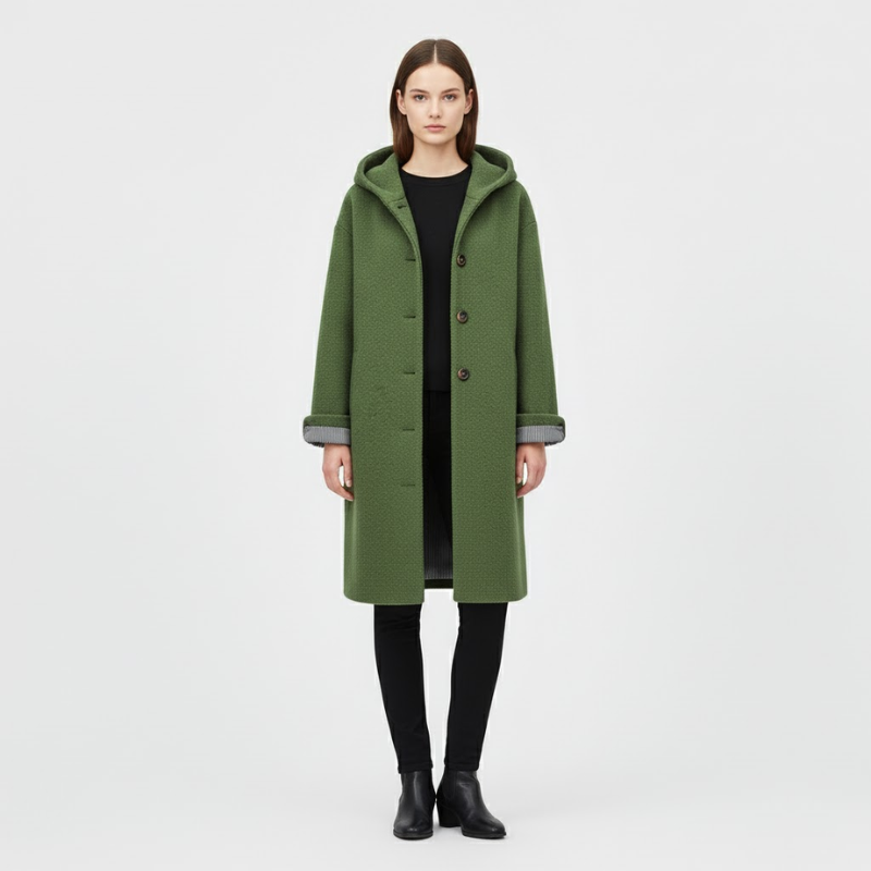 Alice | Women’s Heavy Winter Coat Green