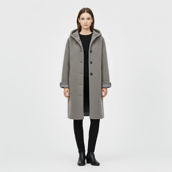 Alice | Women’s Heavy Winter Coat Grey