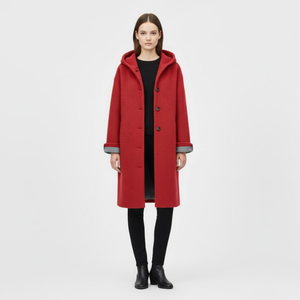 Alice | Women’s Heavy Winter Coat Red