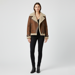 Amelie | Women’s Warm-Lined Jacket Brown