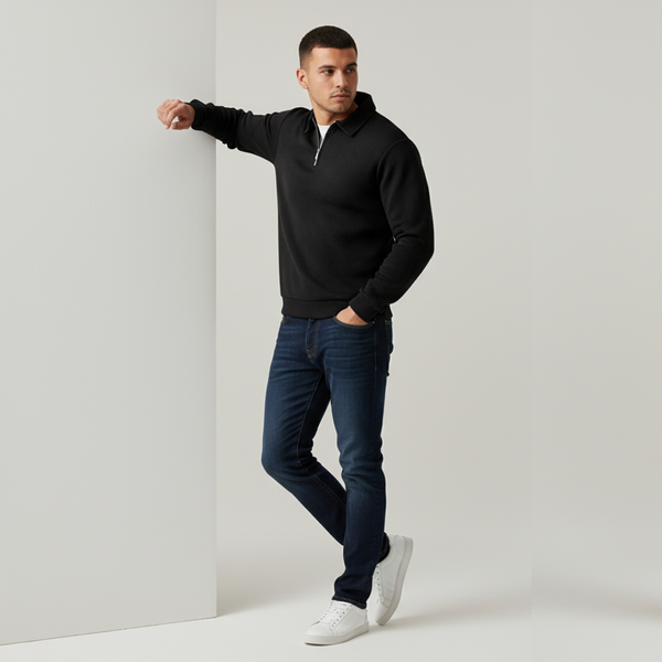 Anthony | Men’s Quarter Zip Jumper