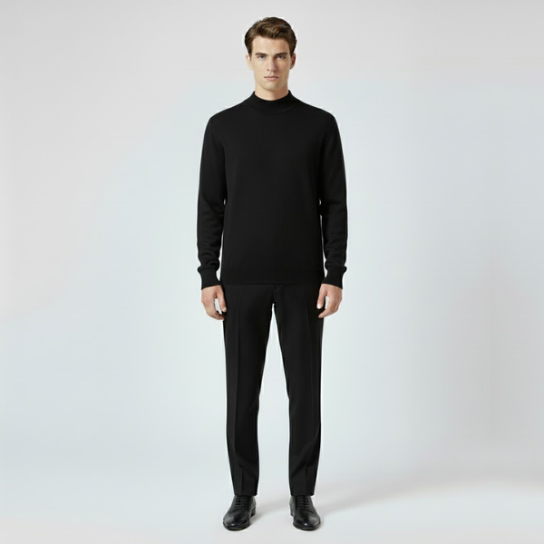 Archie | Men’s Sweater Black