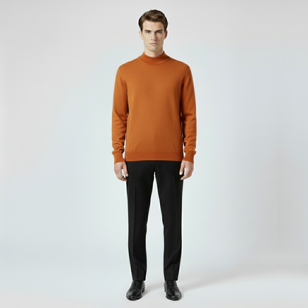 Archie | Men’s Sweater Orange