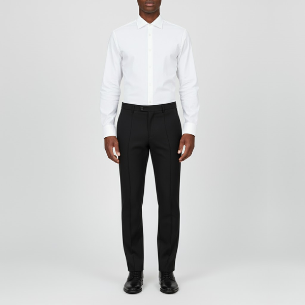 Arlo | Men’s Casual Elegance Trousers Black