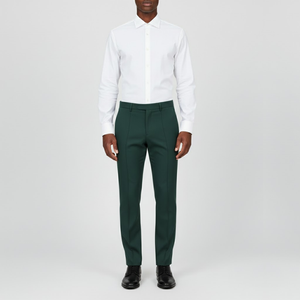 Arlo | Men’s Casual Elegance Trousers Green