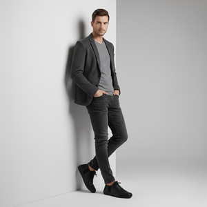 Benjamin | Men’s Comfort Orthopaedic Shoes Black