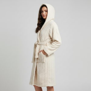 Clara | Women's Long Hooded Robe