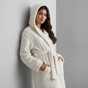 Clara | Women's Long Hooded Robe