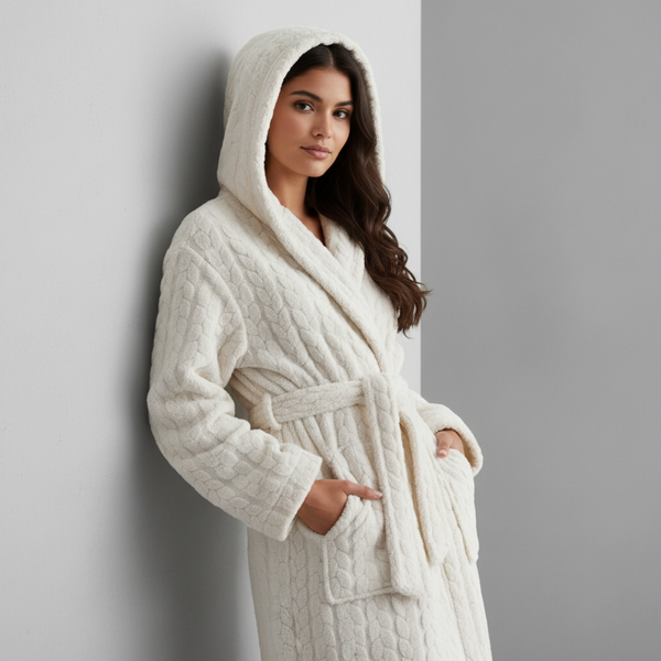 Clara | Women's Long Hooded Robe