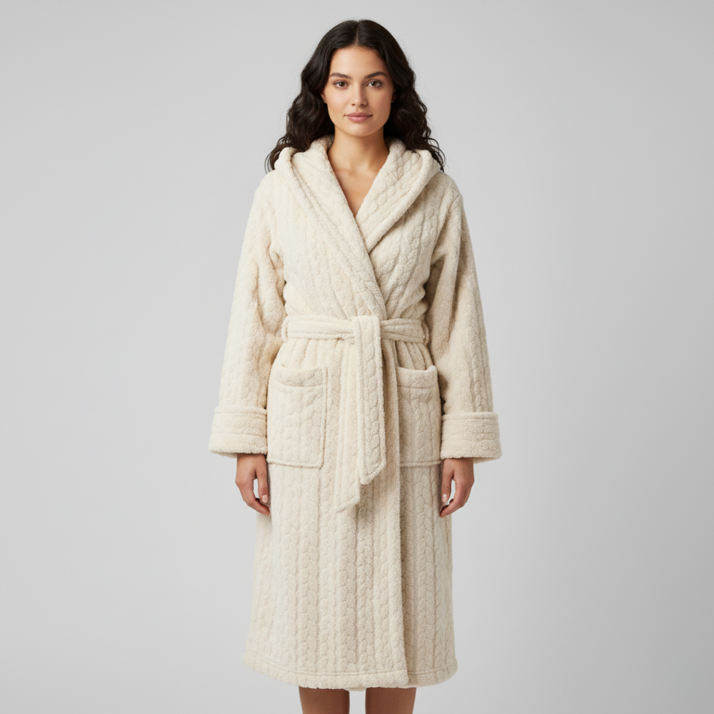 Clara | Women's Long Hooded Robe