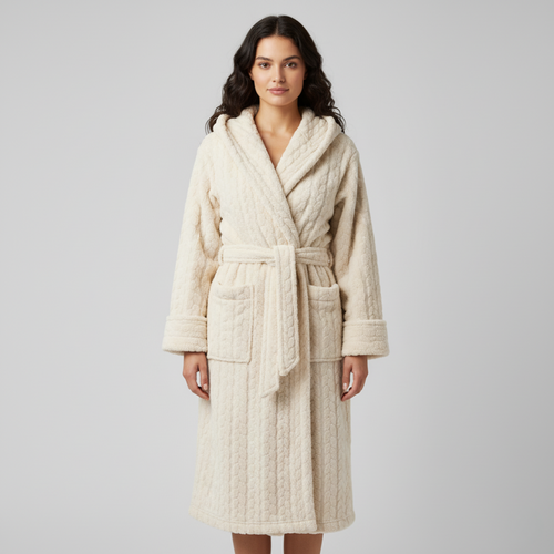 Clara | Women's Long Hooded Robe