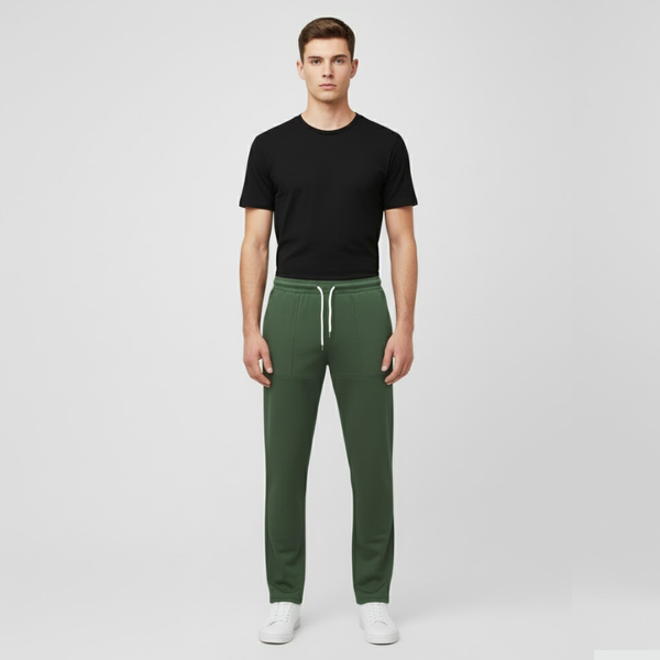 David | Men’s Smart Casual Pants Green
