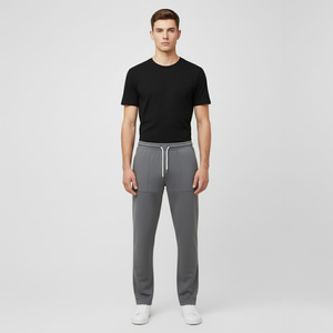 David | Men’s Smart Casual Pants Grey