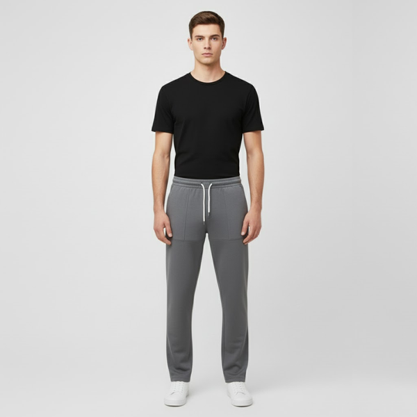 David | Men’s Smart Casual Pants Grey