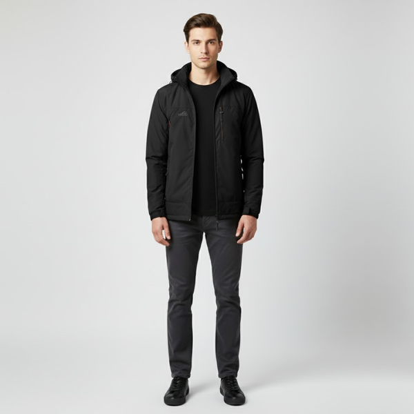 Dylan | Men’s Waterproof & Windproof Outdoor Jacket Black