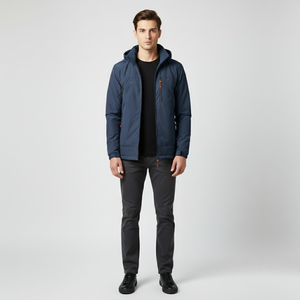 Dylan | Men’s Waterproof & Windproof Outdoor Jacket Dark Blue