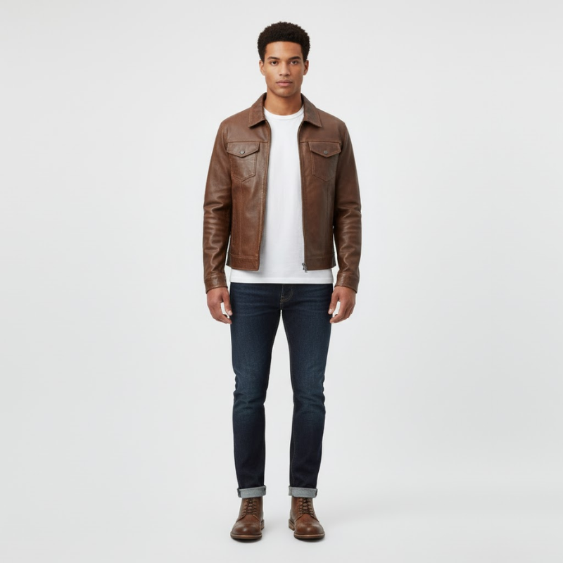 Edward | Men’s Retro Comfort Shoes Brown