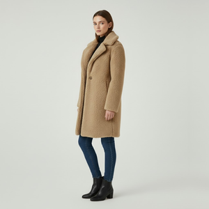 Eliza | Women's Longline Teddy Coat