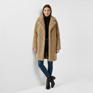 Eliza | Women's Longline Teddy Coat
