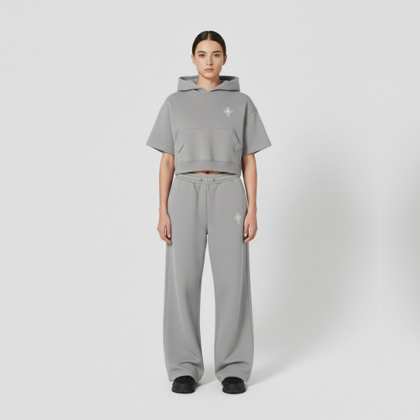 Evan | Unisex Tracksuit Set Grey