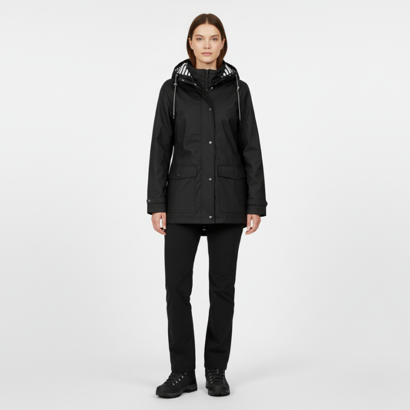 Faith | Women's 3-in-1 Waterproof Hiking Jacket Black