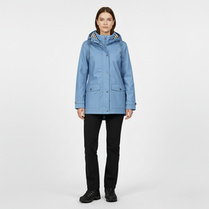 Faith | Women's 3-in-1 Waterproof Hiking Jacket Light Blue