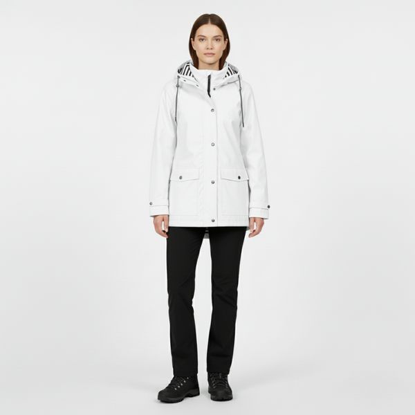 Faith | Women's 3-in-1 Waterproof Hiking Jacket White