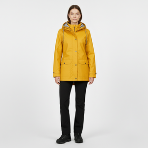 Faith | Women's 3-in-1 Waterproof Hiking Jacket Yellow
