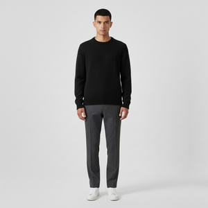 Frankie | Men’s Premium Sweater Black