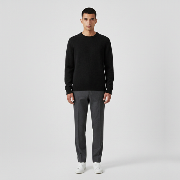 Frankie | Men’s Premium Sweater Black