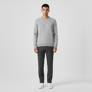 Frankie | Men’s Premium Sweater Grey