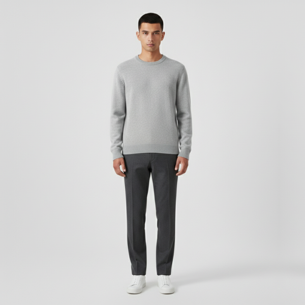 Frankie | Men’s Premium Sweater Grey