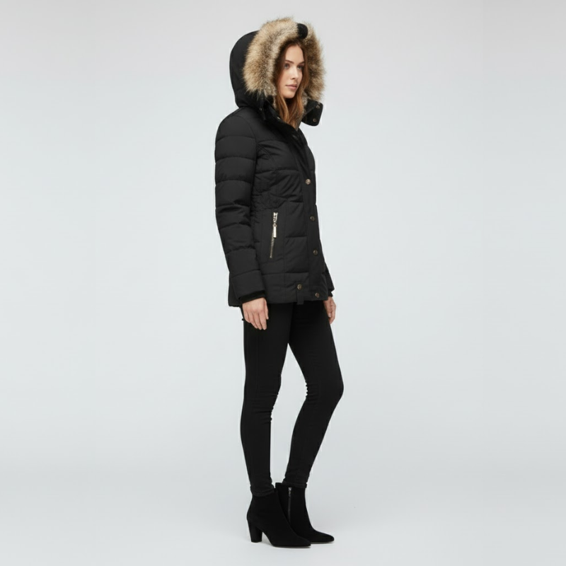 Freya | Women’s Waterproof Winter Jacket Black