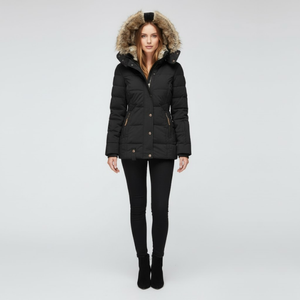 Freya | Women’s Waterproof Winter Jacket Black