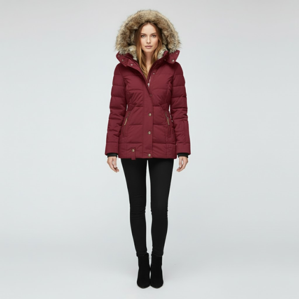 Freya | Women’s Waterproof Winter Jacket Red