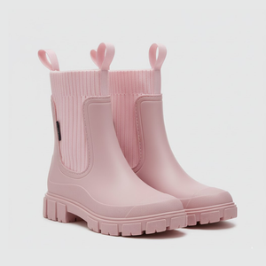 Georgia | Womens Waterproof Wellington Boots Pink