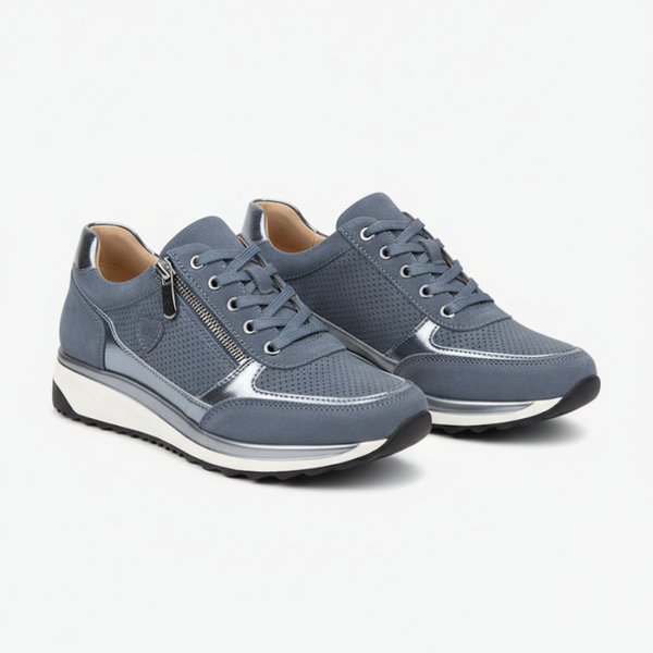 Hannah | Women’s Orthopaedic Walking Shoes Blue