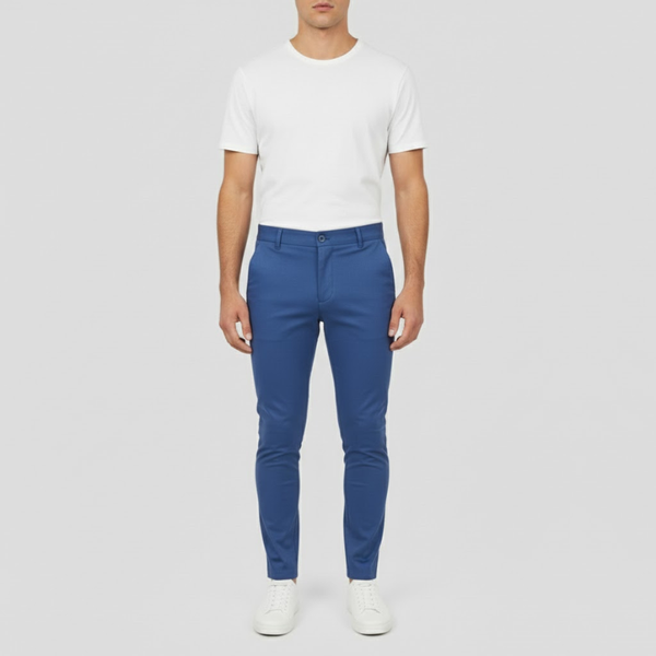 Harrison | Men’s Smart Business Pants Blue