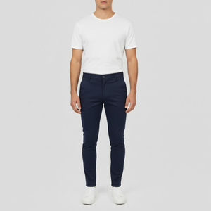 Harrison | Men’s Smart Business Pants Navy Blue