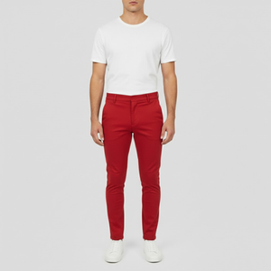 Harrison | Men’s Smart Business Pants Red
