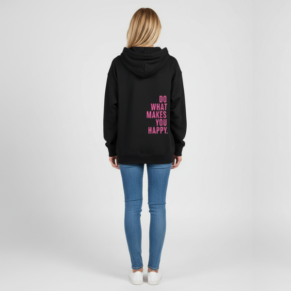 Heidi | Women's Pullover Hoodie Black