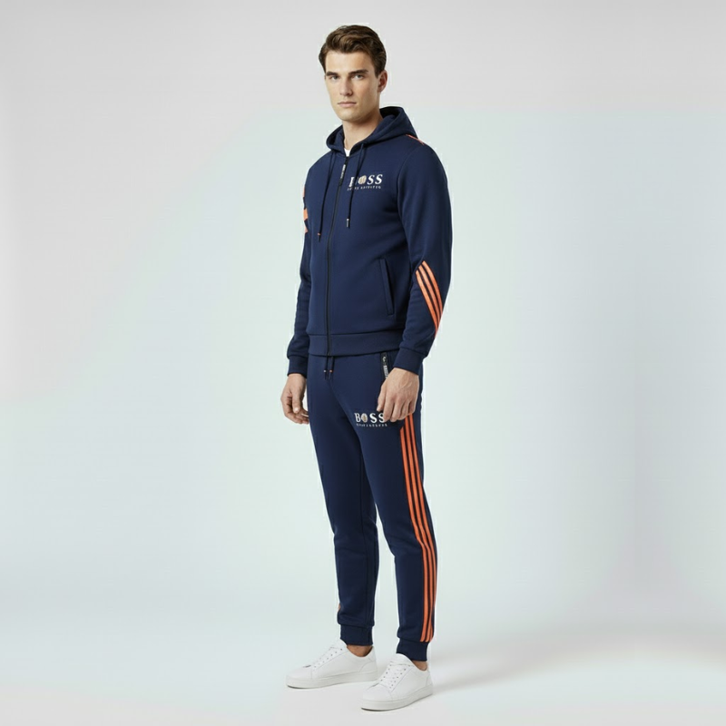 Henry | Men’s Stretch Sportswear Set Blue