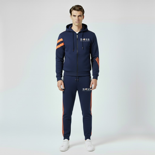 Henry | Men’s Stretch Sportswear Set Blue