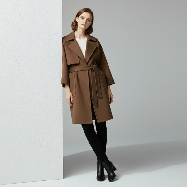 Holly | Women's Belted Oversized Trench Coat